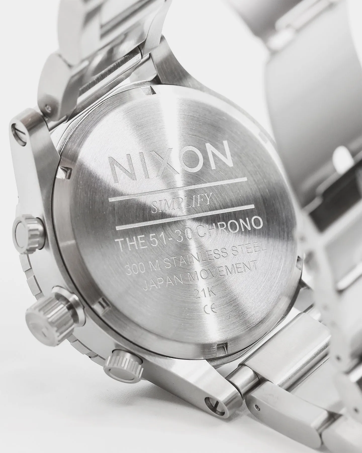 Nixon 51-30 Chrono Silver/Black