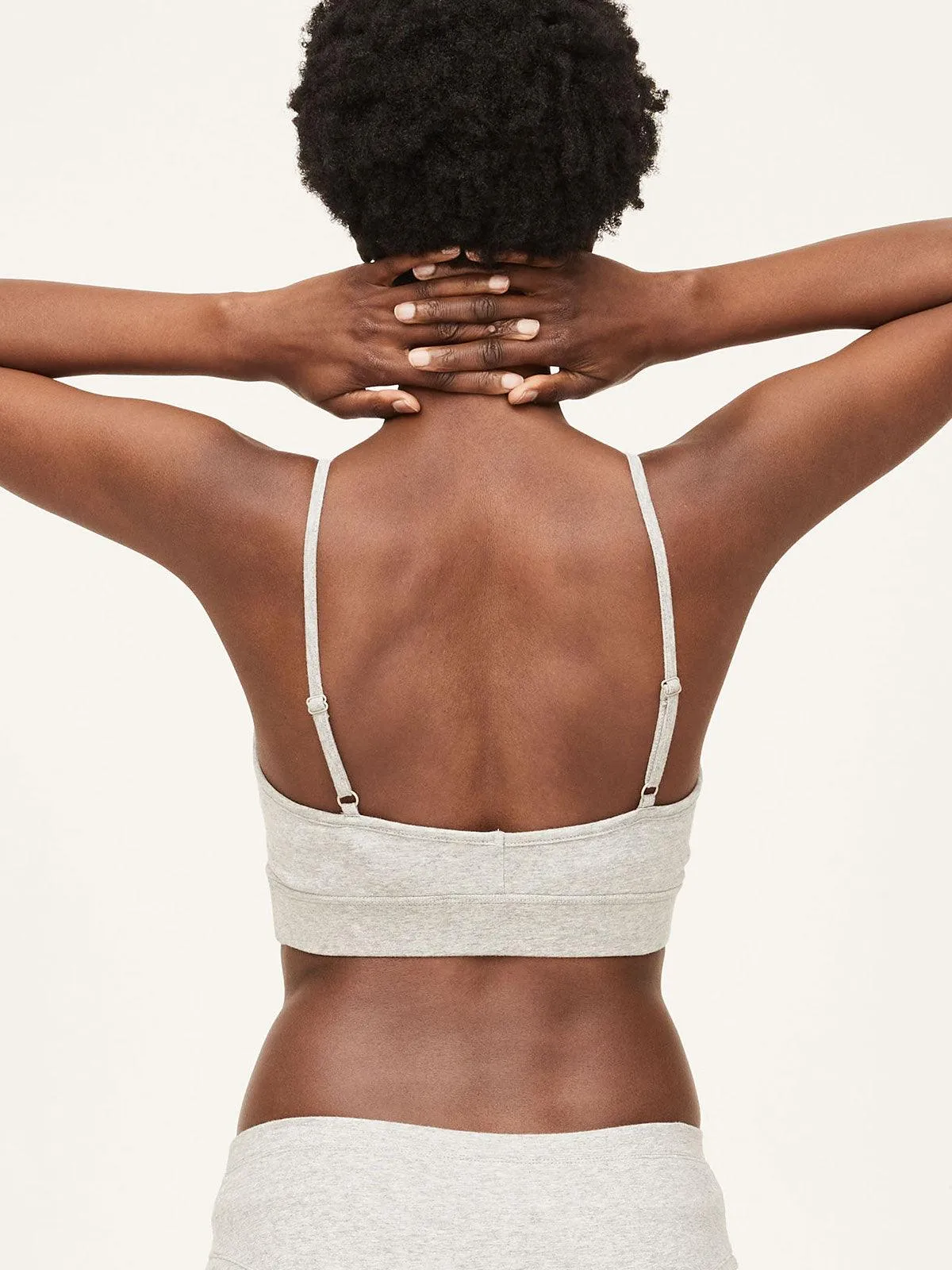 Organic Cotton Jersey Triangle Bralette