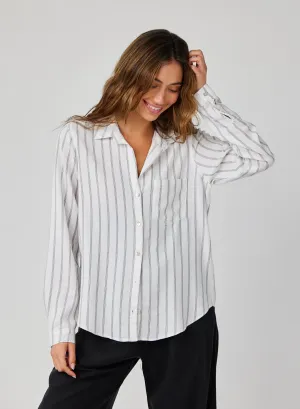 Pocket Button Down - Makana Beach Stripe