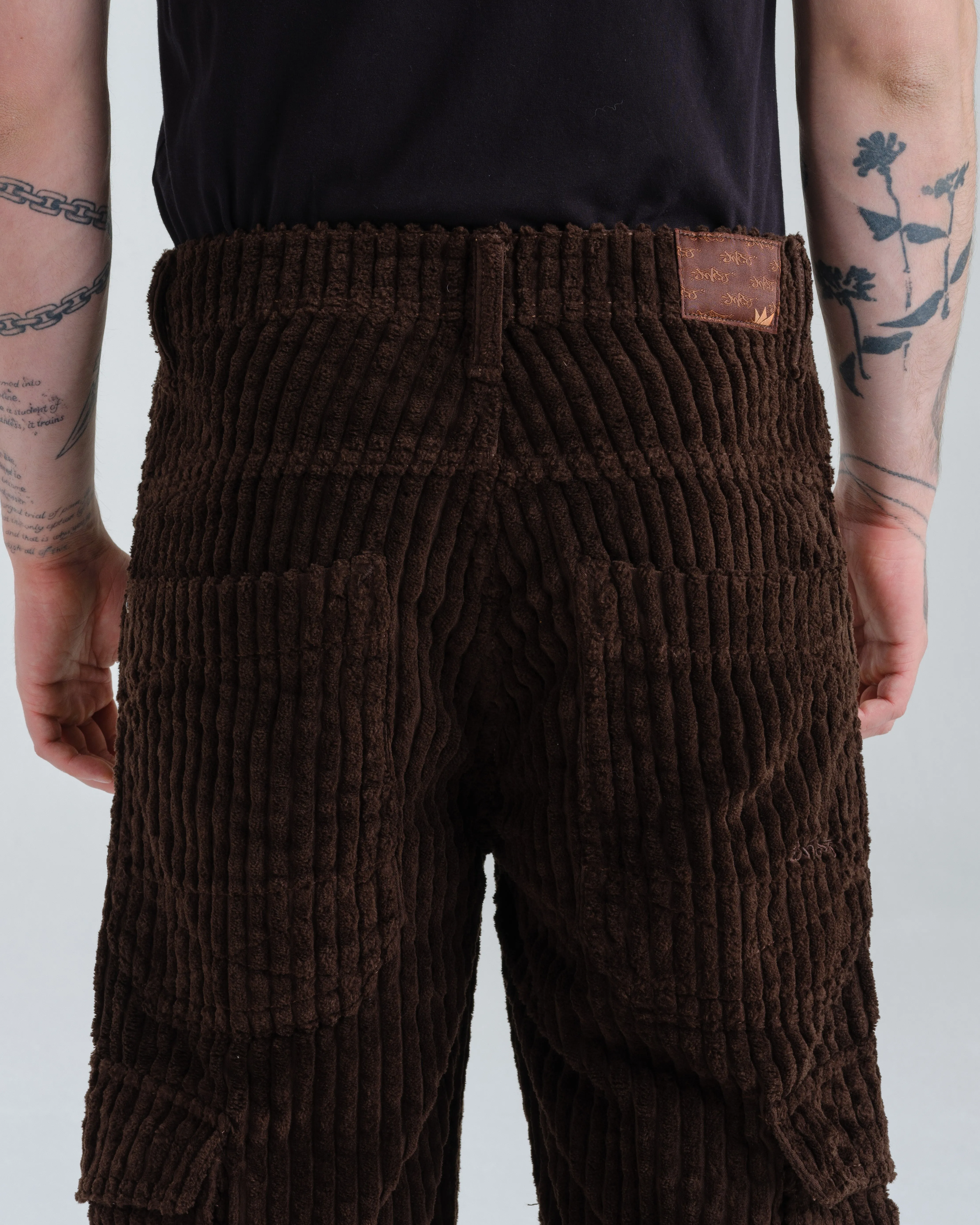Quad Cargo. 23. 2 Wale Corduroy. Java Brown.