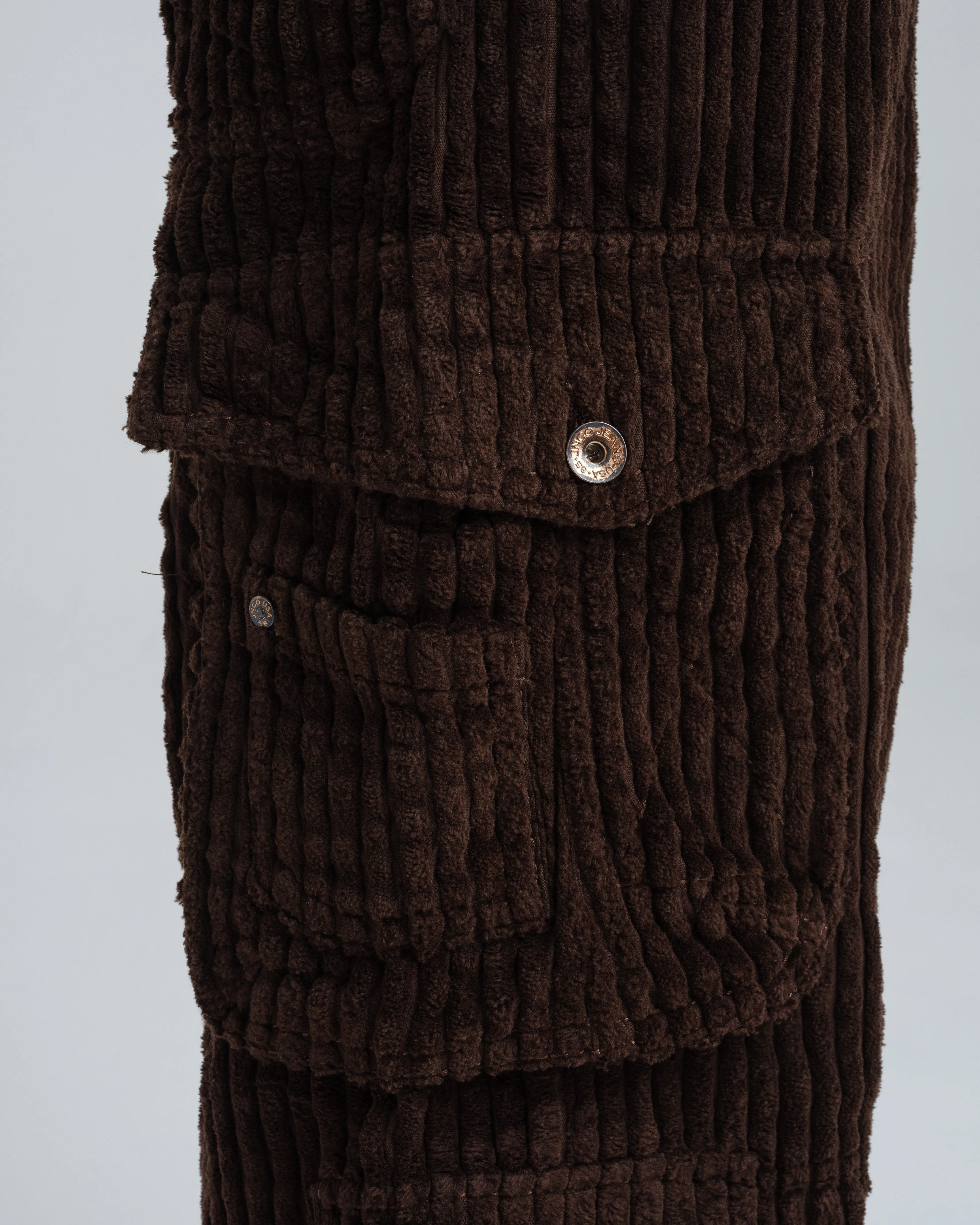 Quad Cargo. 23. 2 Wale Corduroy. Java Brown.