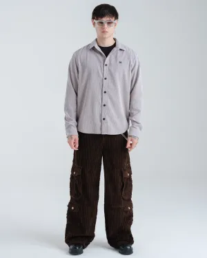 Quad Cargo. 23. 2 Wale Corduroy. Java Brown.