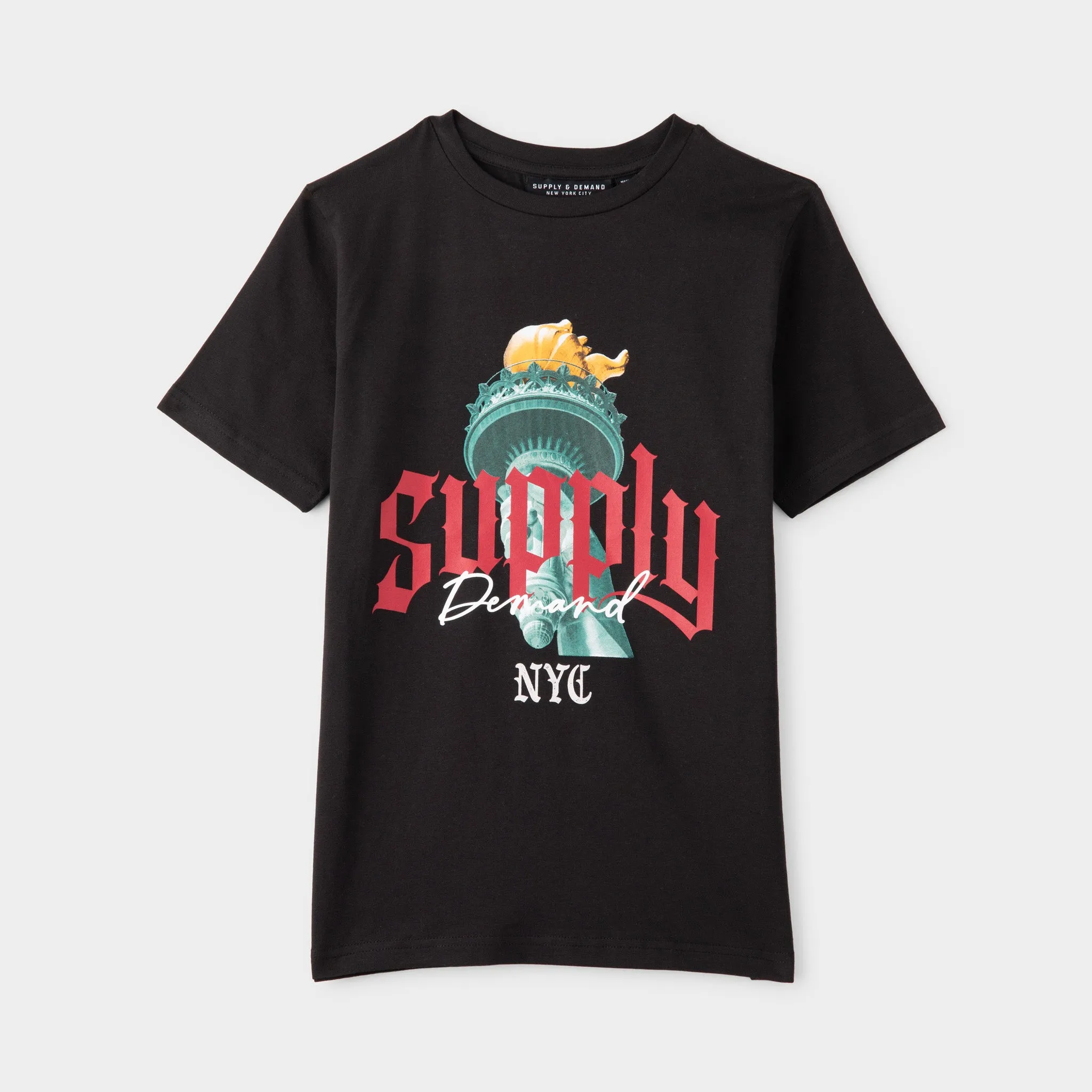 Supply & Demand Junior Boys' Torch T-shirt / Black