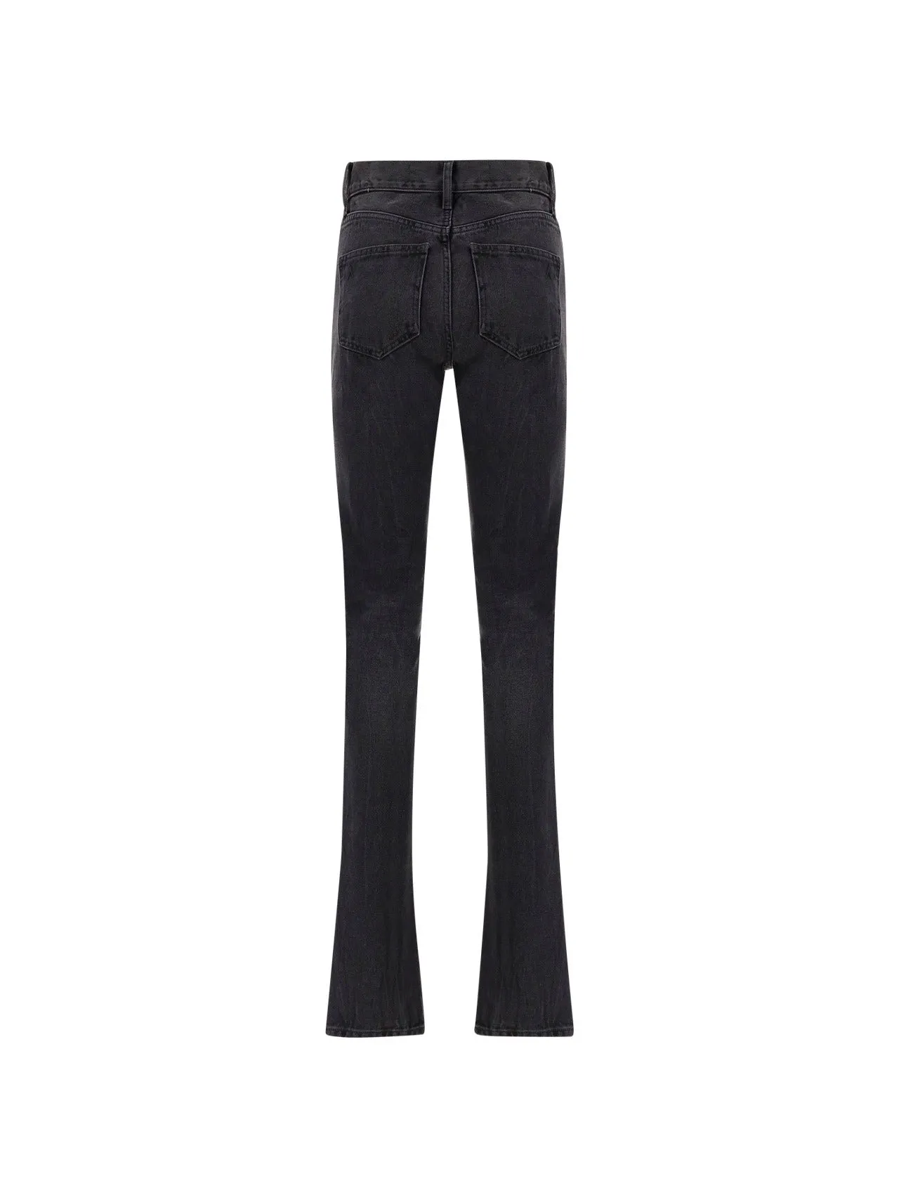 The Attico Slit Hem Slim-Fit Jeans