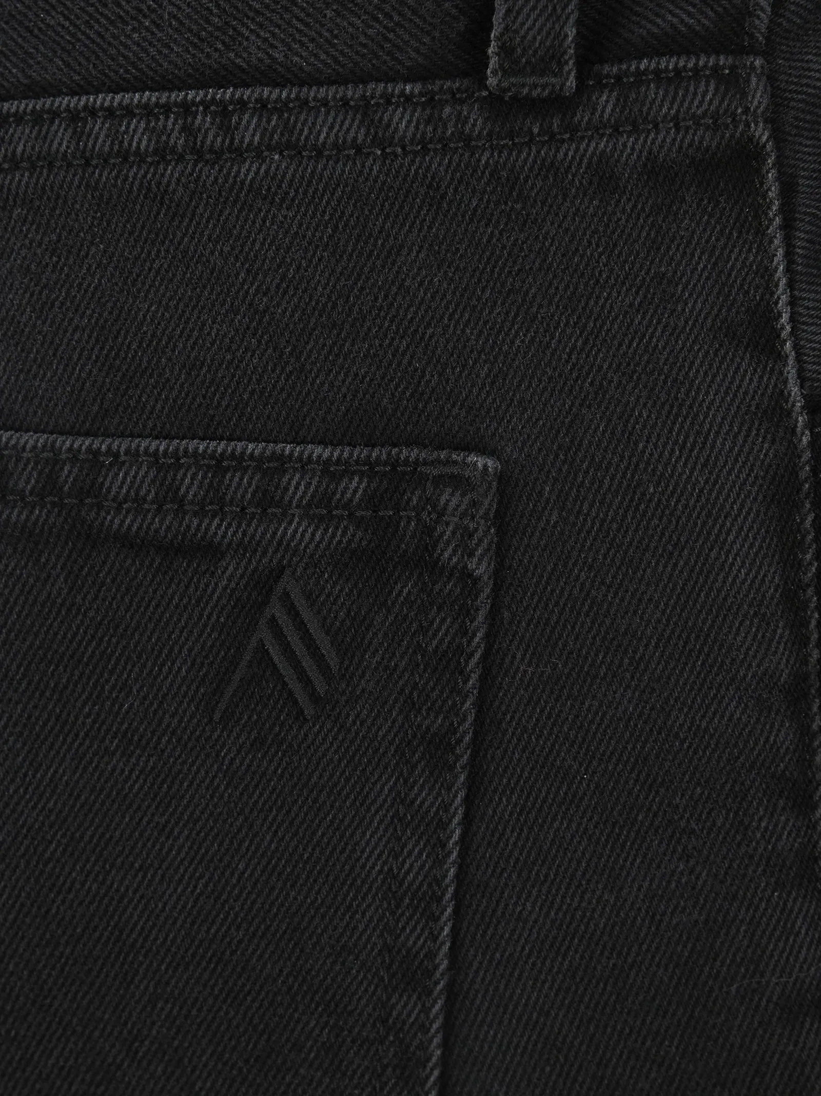 The Attico Slit Hem Slim-Fit Jeans