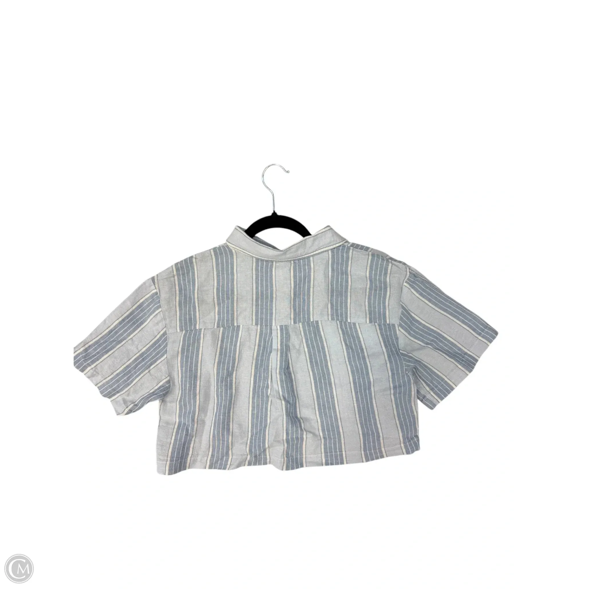 Top Short Sleeve By Cmc In Blue, Size: Xs
