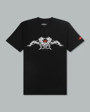 Tribal Dragon Tee. Black.