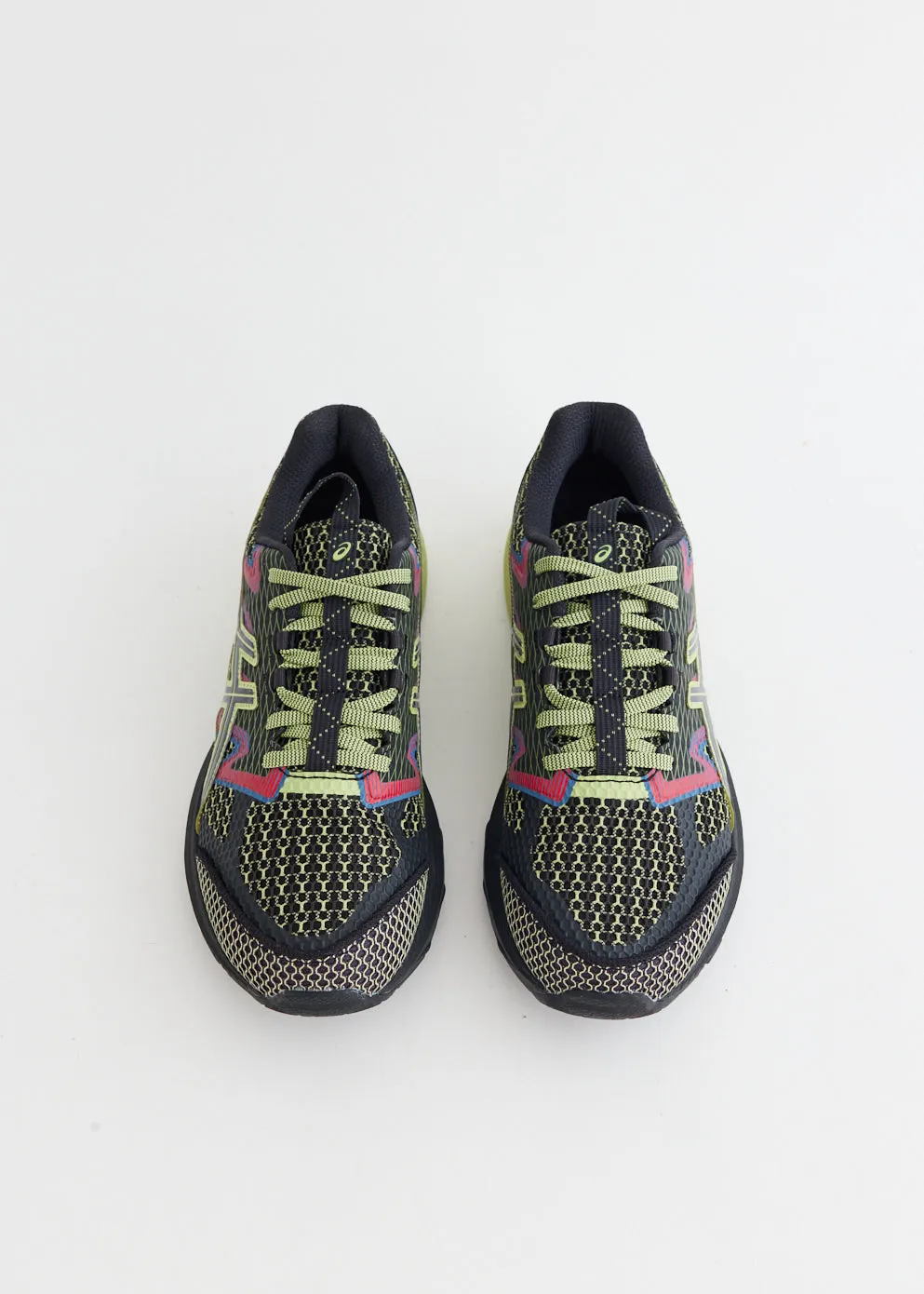 US4-S Gel-Terrain 'Black Neon Lime' Sneakers
