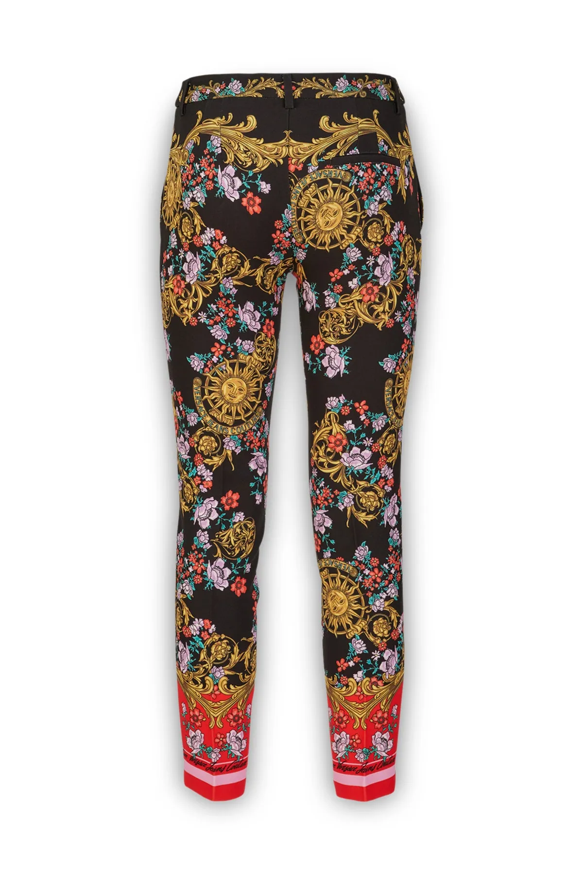 Versace Jeans Couture Baroque Printed Slim-Cut Pants