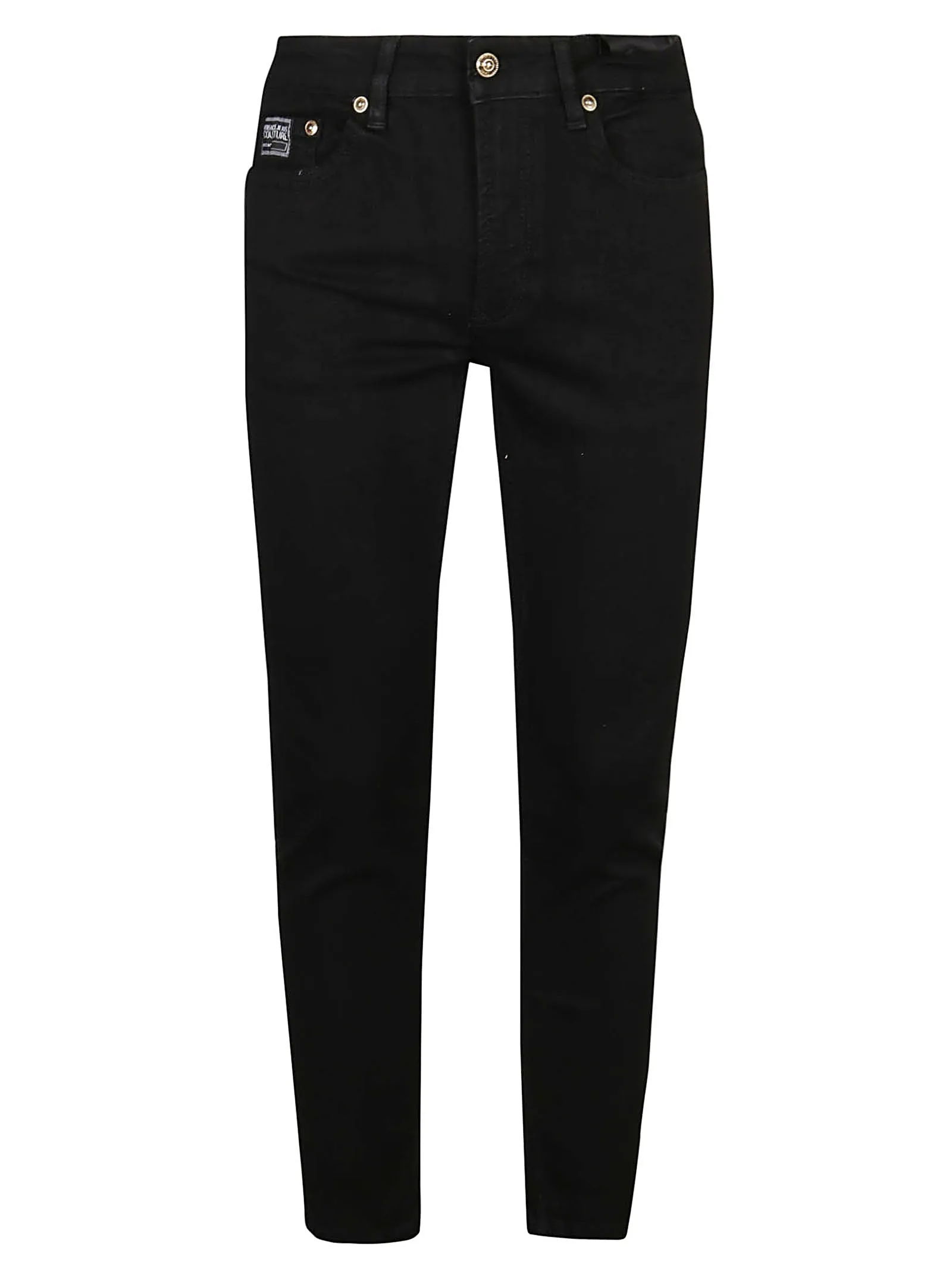 Versace Jeans Couture Logo Patch Slim-Fit Jeans