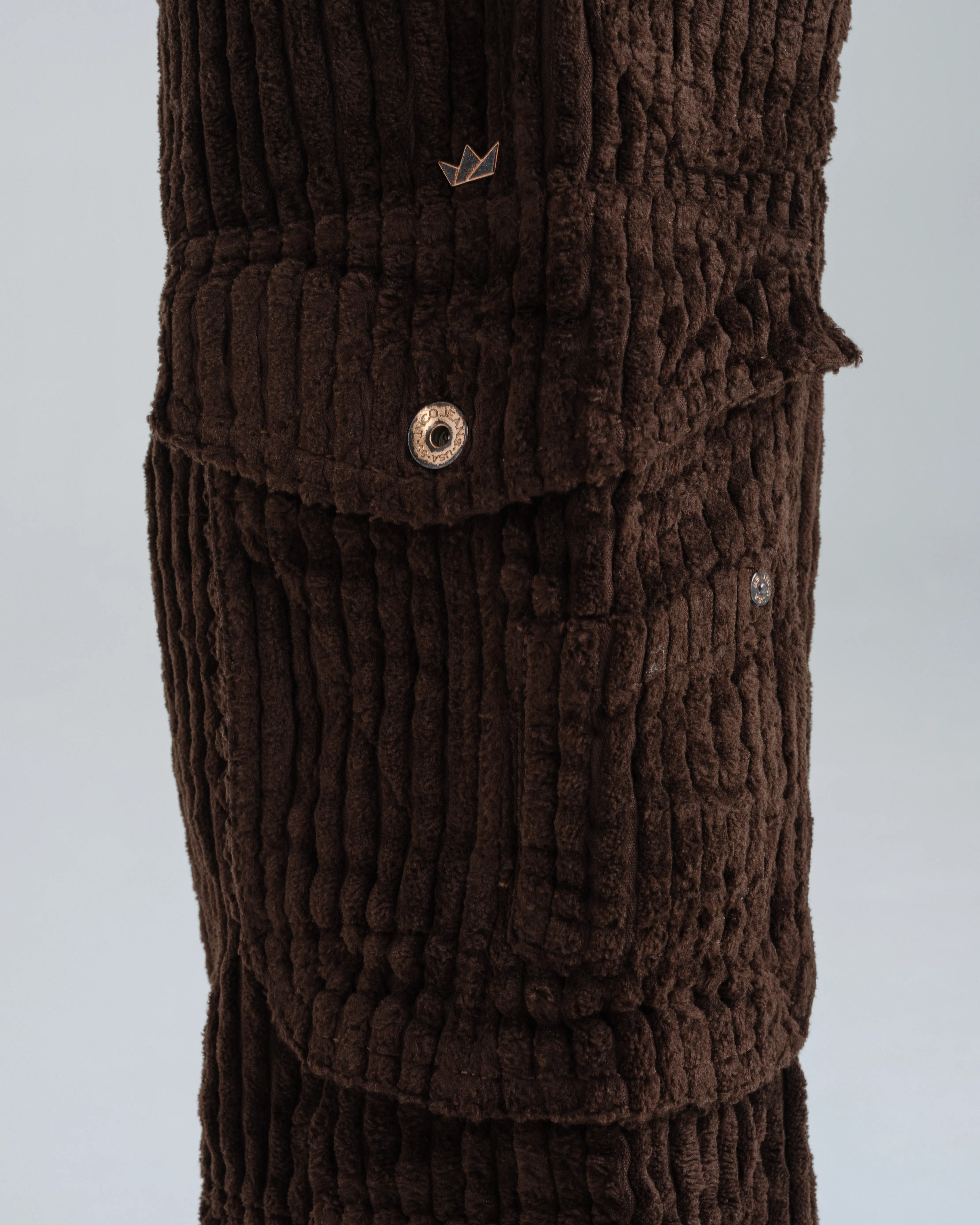 W Quad Cargo. 23. 2 Wale Corduroy. Java Brown.
