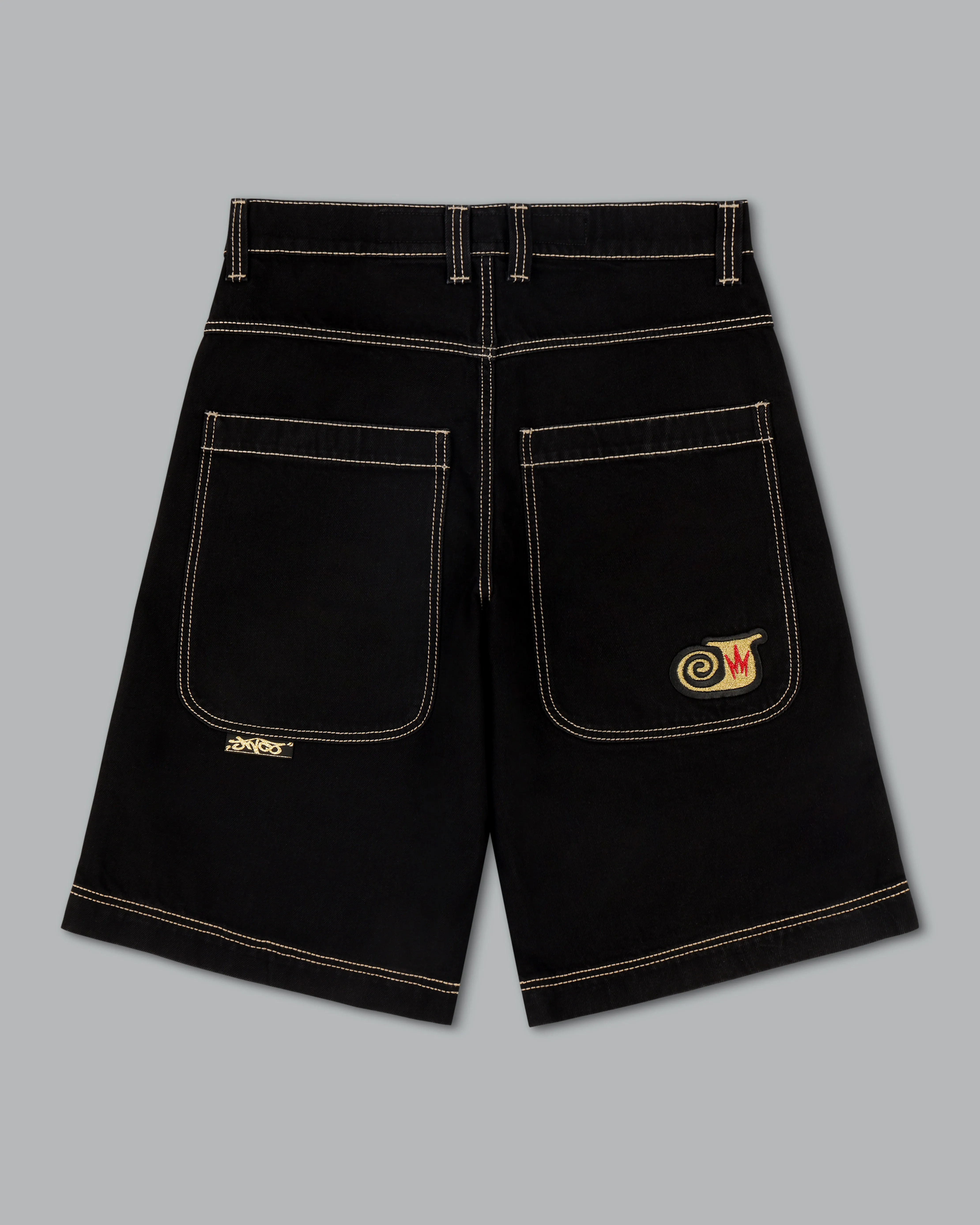 W101 Twin Cannon Shorts. 14. Black/Gold J.