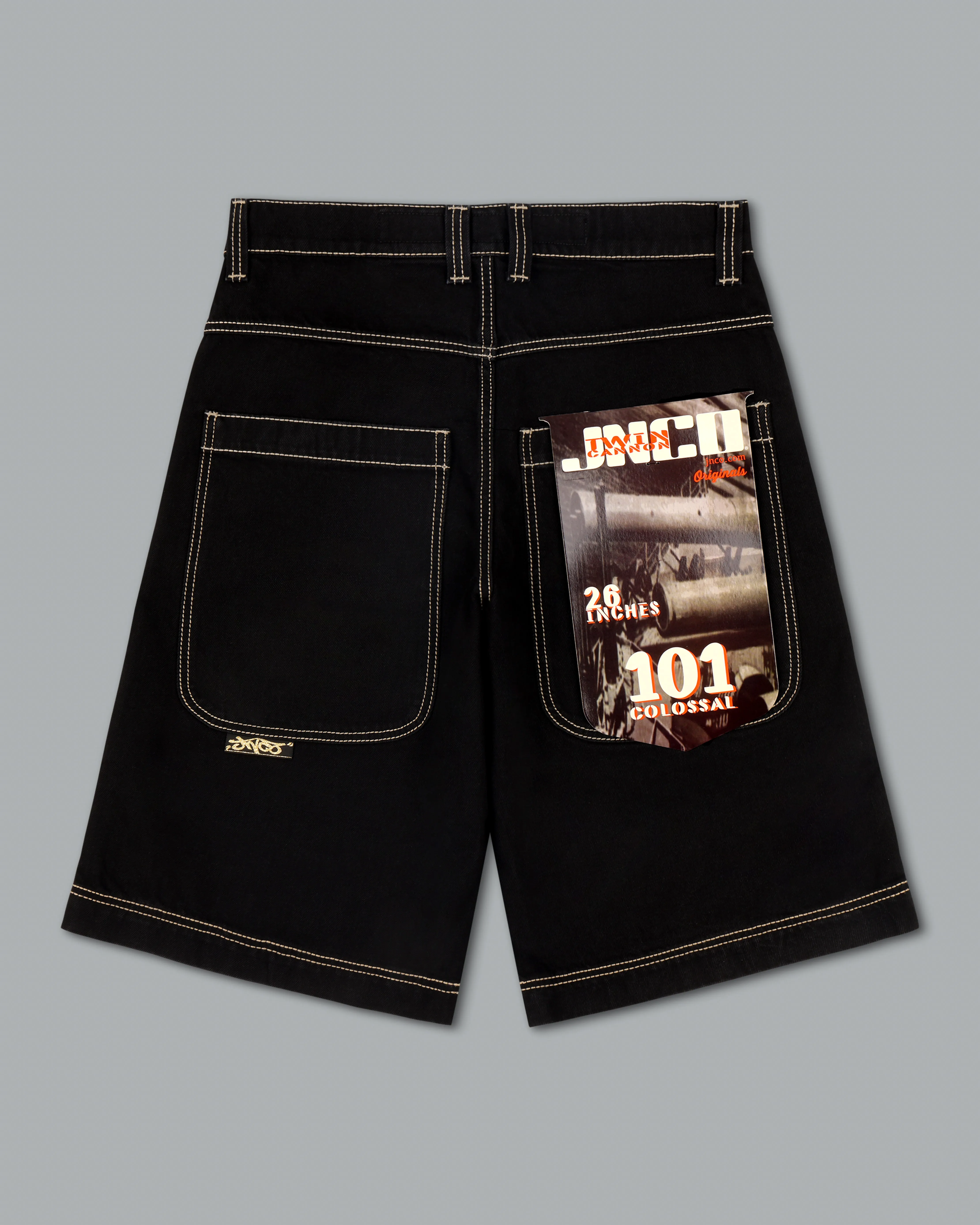 W101 Twin Cannon Shorts. 14. Black/Gold J.