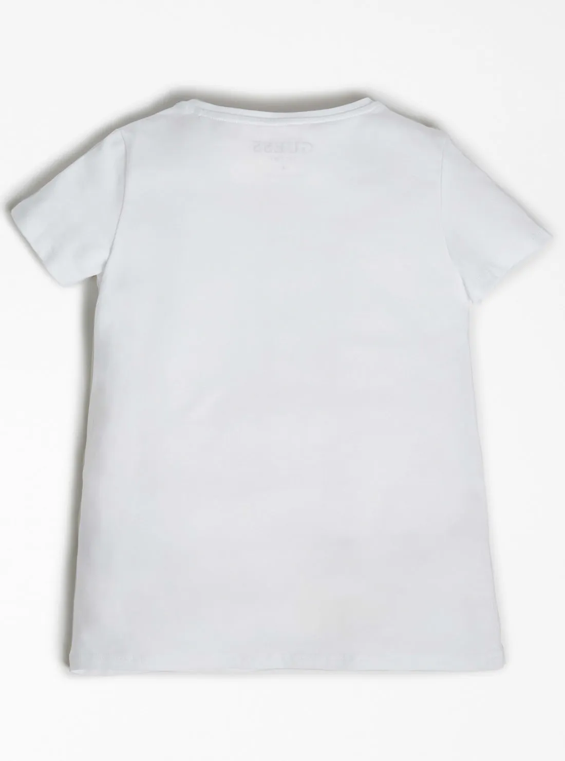 White Leopard Logo T-Shirt (7-16)
