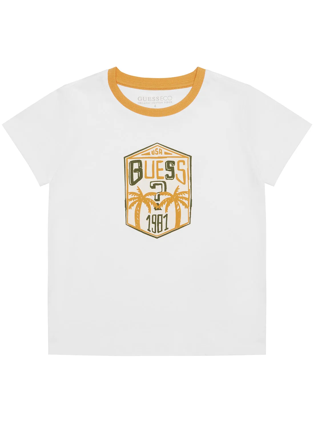 White Short Sleeve T-Shirt (2-7)