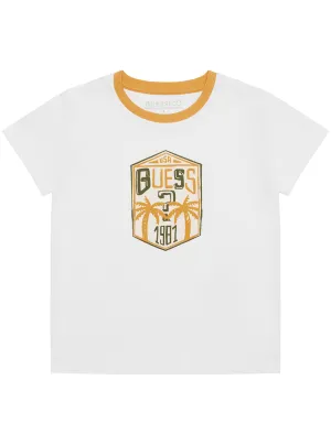 White Short Sleeve T-Shirt (2-7)