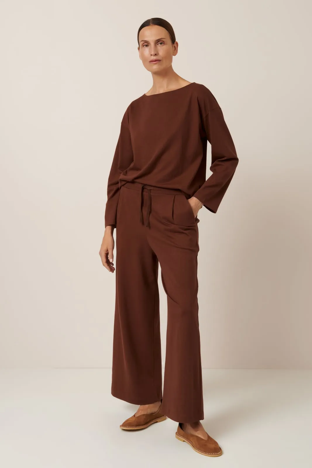 Wide Leg Pant - Sequoia