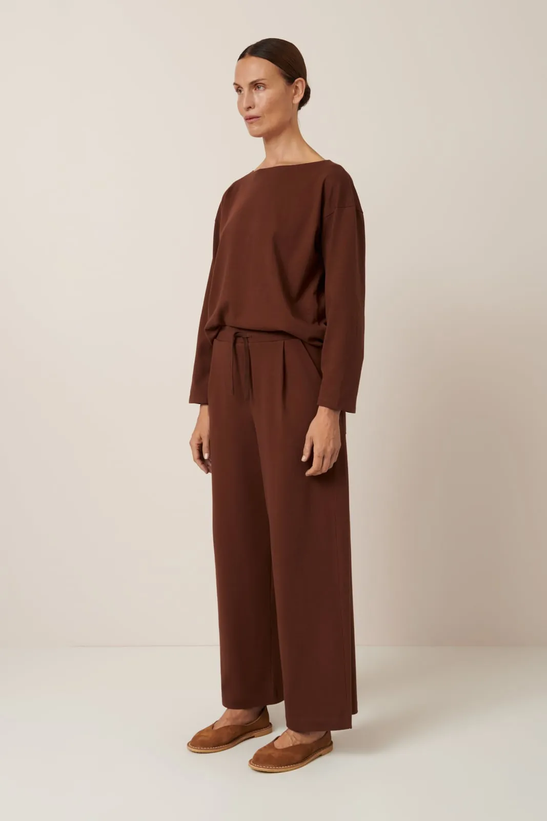 Wide Leg Pant - Sequoia