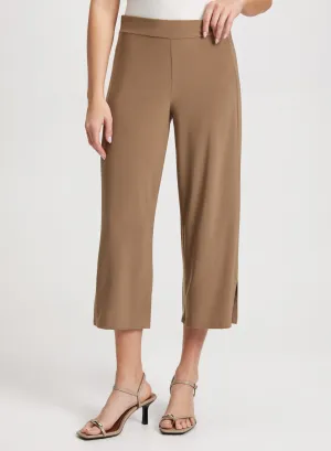 Wide Leg Pull-On Capris