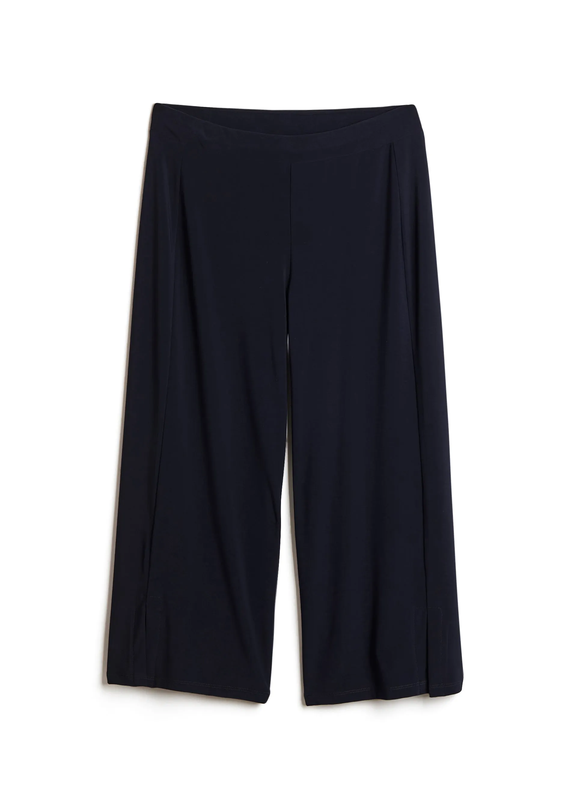 Wide Leg Pull-On Capris